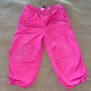 GAP toddler lined pants size 2T in pink